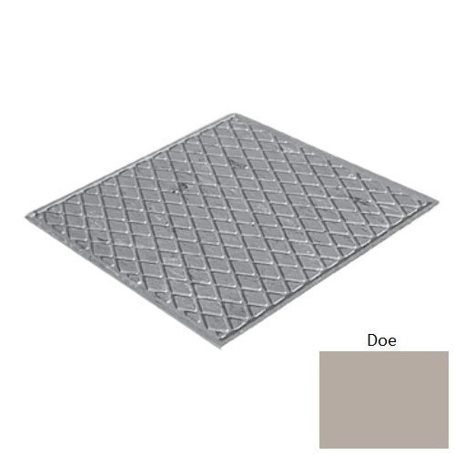Flextones Doe Rubber Diamond Landing Tile - Textured - 27" X 27"