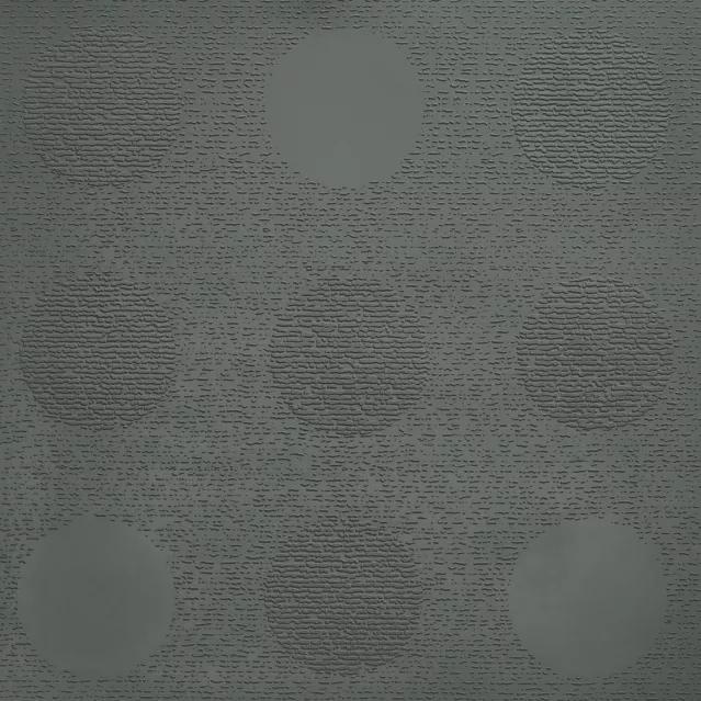 Johnsonite Hunter Green Tic Tac Toe Circulinity Rubber Tile - Textured - 24" X 24"