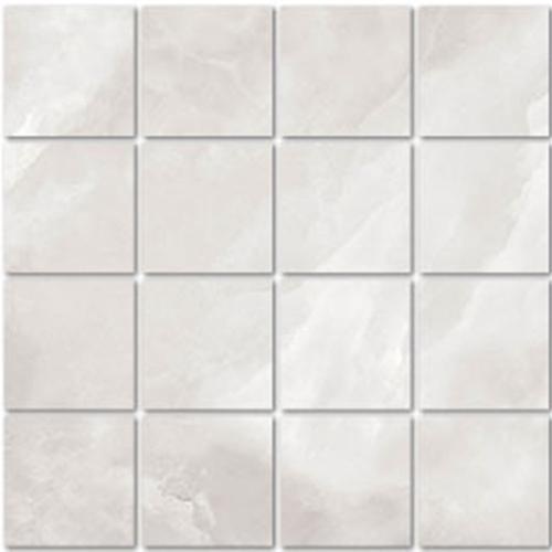Madras Grigio Porcelain Mosaic - 3" X 3"