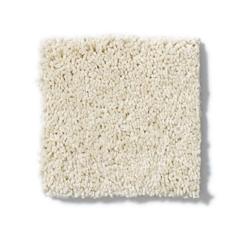 Enduring Comfort II Pale Cream Nylon Carpet - Textured