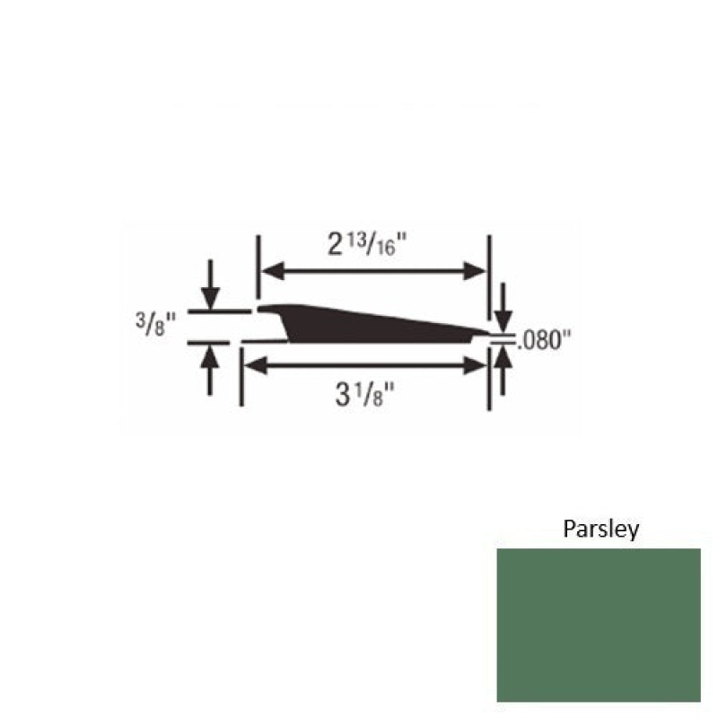 Solid 66 Parsley Rubber Rolling Traffic Transition