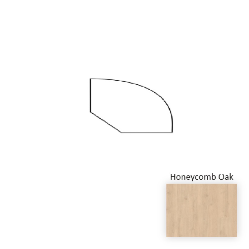 Naturetek Plus Colossia Xxl Honeycomb Oak Quarter Round