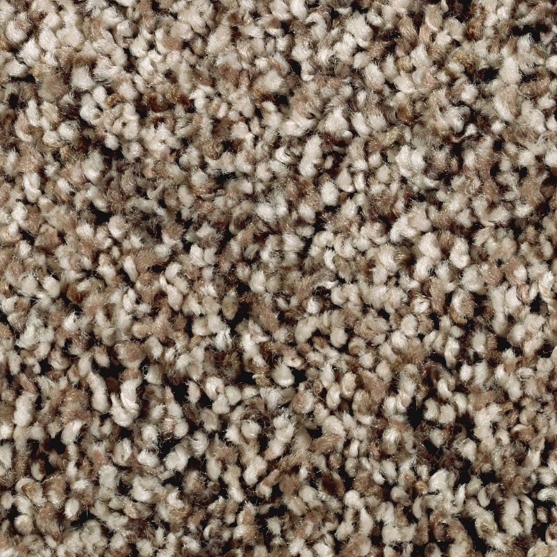 Softly Elegant Ii Caramel Ripple Polyester Carpet