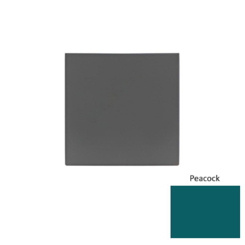 Peacock Vinyl Wall Base - 2 1/2" X 48" X 1/8" No Toe - Wall Base