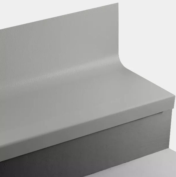 Hammered Rubber Moulding / Trim Stair Tread with Riser