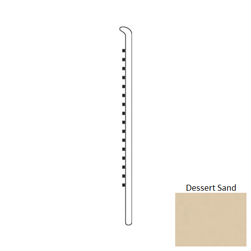 Desert Sand 6" Straight Wall Base