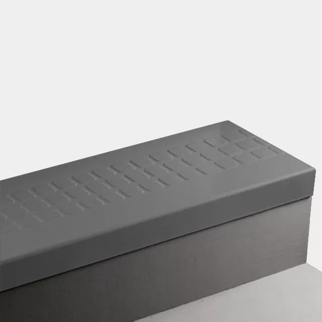 Johnsonite Thunder Raised Square Rubber Stair Tread