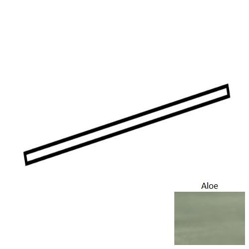 Artcrafted Aloe Ceramic Wall Trim – 1/2" x 12" Jolly – Glossy