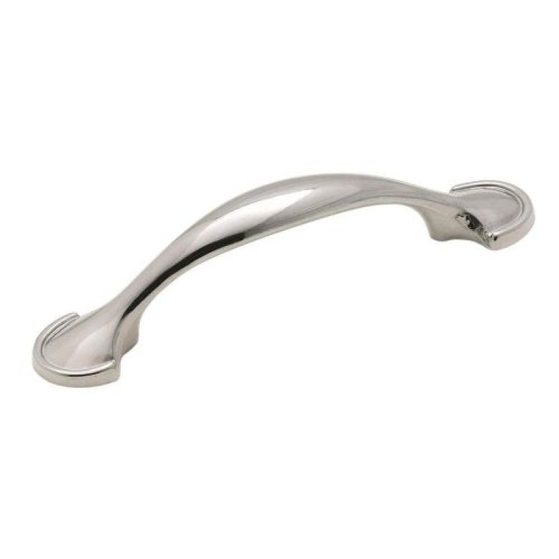Fairfield Zinc Bar Cabinet Pull - Polished Chrome
