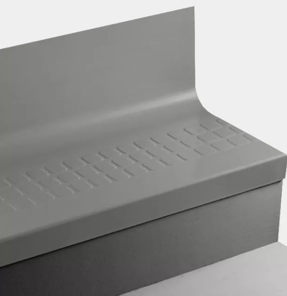Johnsonite Green Smoke Raised Square Rubber Moulding / Trim