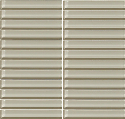 Color Wave Classic Colors Silver Mink Glass Mosaic