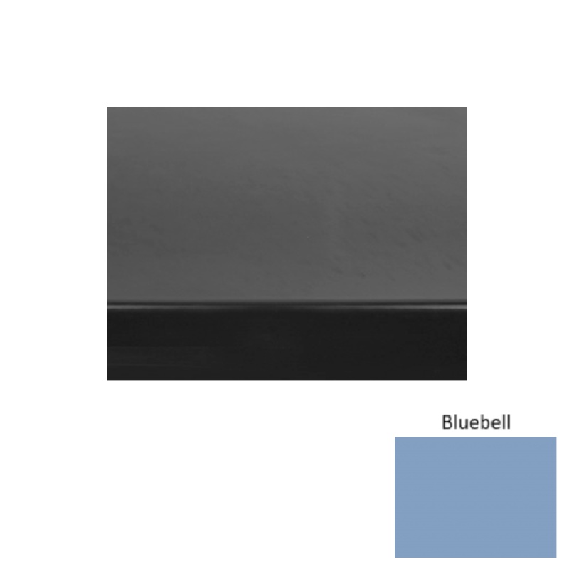 Solid 71 Bluebell Light Duty Rubber Stair Tread - Smooth