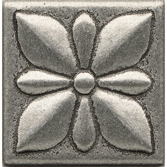 Ambiance Pewter Jasmine Flower Metal Wall Trim