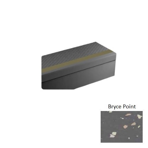 Johnsonite Bryce Point Diamond Rubber Stair Tread