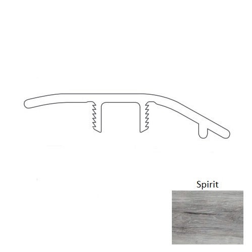 Adura Apex (Apx) Napa Spirit Luxury Vinyl Moulding / Trim - 94" Reducer - Embossed