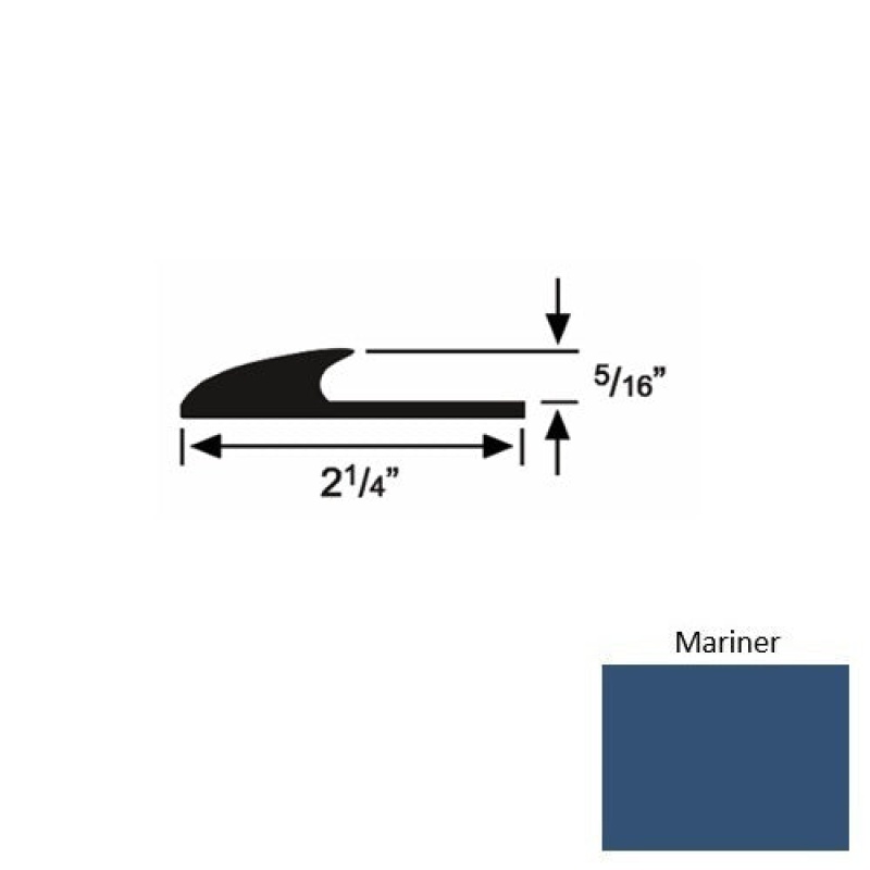Solid 39 Mariner Rubber Glue Down Carpet Edge