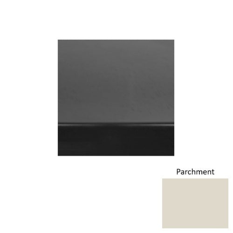 Parchment Heavy Duty Rubber Stair Tread with Black Abrasive Strip