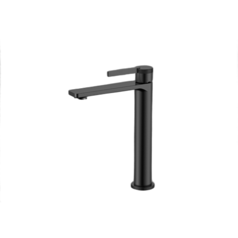 Gullfoss13 Brass Bathroom Faucet - Single Handle - Matte Black