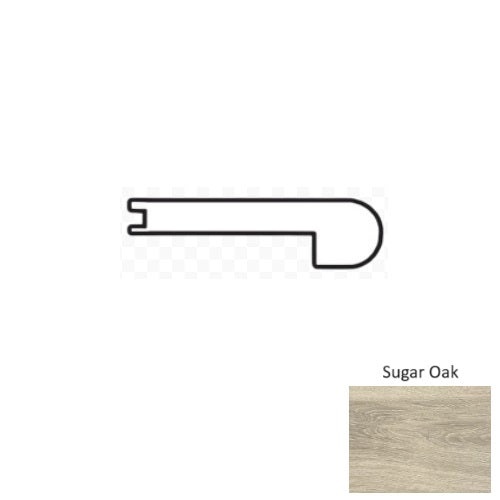 Naturalux Sugar Oak 84" Flush Round Stair Nose