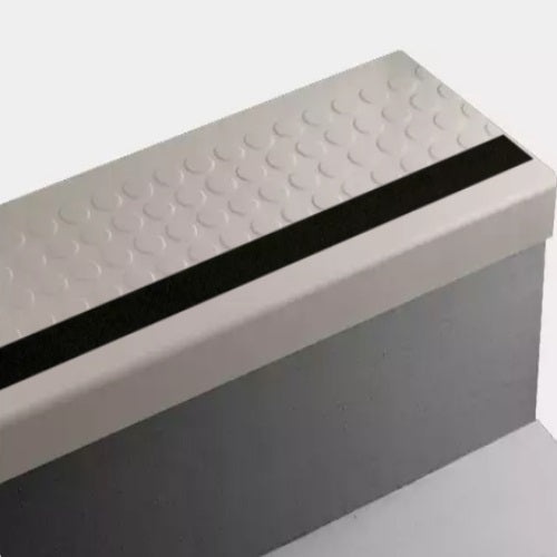 Johnsonite Castaway Raised Round Rubber Stair Tread