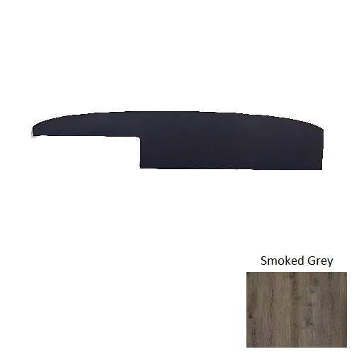 Smoked Grey Luxury Vinyl End Cap 94"