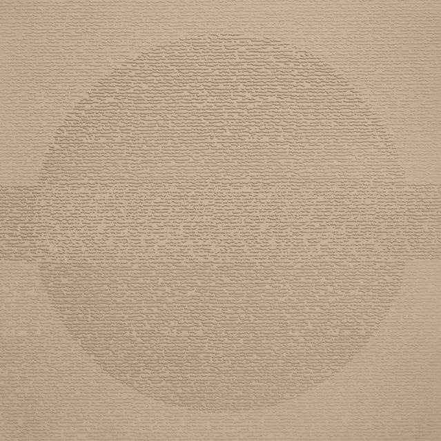 Johnsonite Sisal Round A Bout Circulinity Rubber Tile - Textured - 24" X 24"