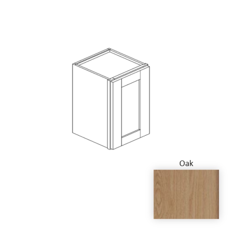Oak Wood Kitchen Wall Cabinet