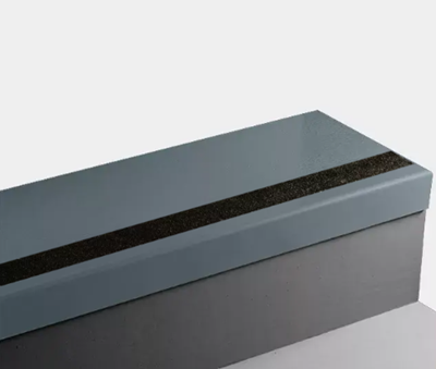 Johnsonite Windsor Blue Fast Lane Rubber Stair Tread Trim