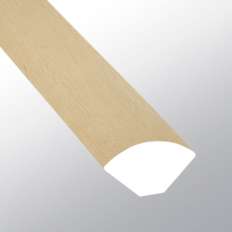 Laurel Reserve Malta Luxury Vinyl Moulding / Trim - 0.64" X 94" Quarter Round - Low Gloss