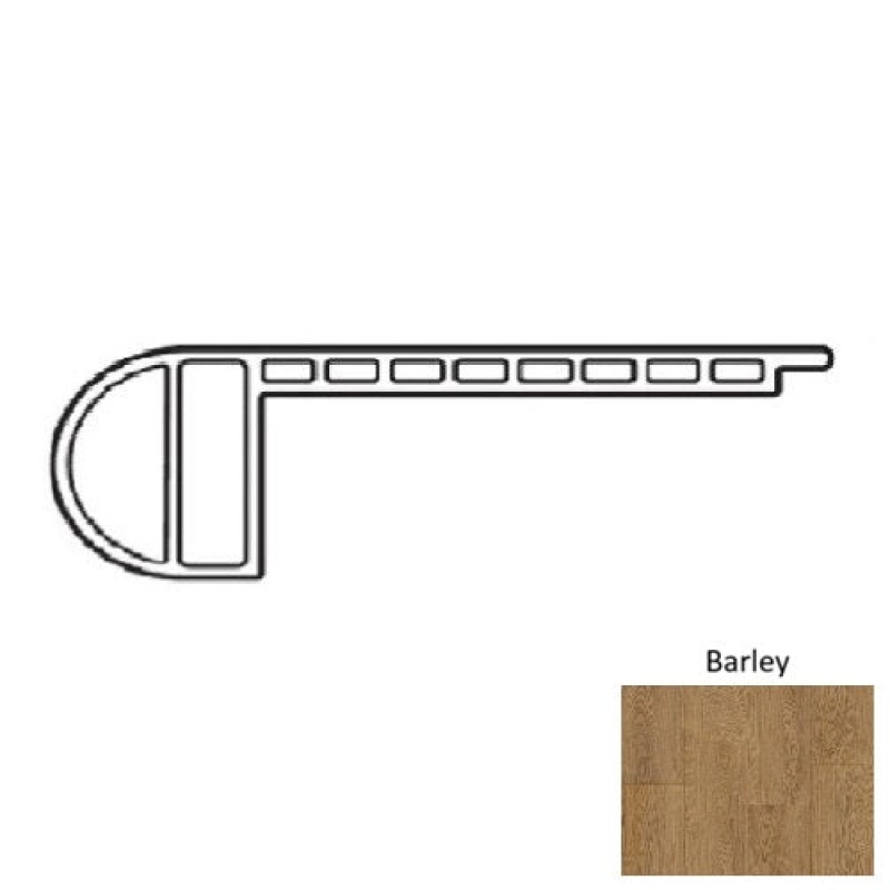Mount Evans Barley Luxury Vinyl Flush Stair Nose