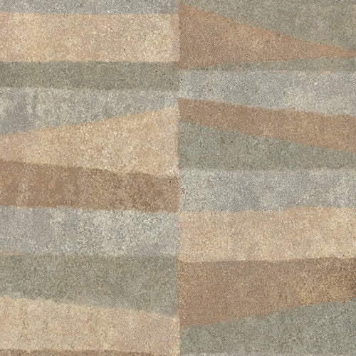 Levata Slim Deco Mista Porcelain Tile - Brushed