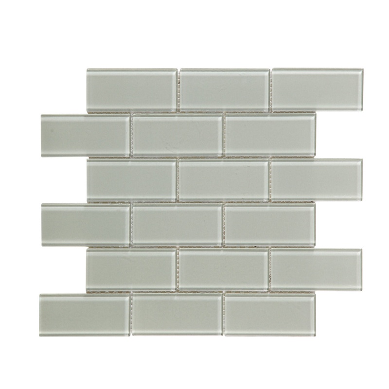 Urban Textures Contempo Smoke Glass Mosaic Tile