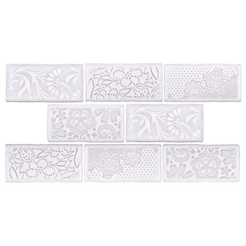 Antic Feelings Milk Subway Ceramic Tile - Glossy - 3" x 6"