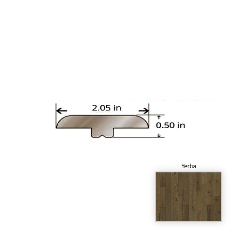 Organic 567 Oak Yerba Hardwood Moulding / Trim - 84.25" T Molding - Nu Oil