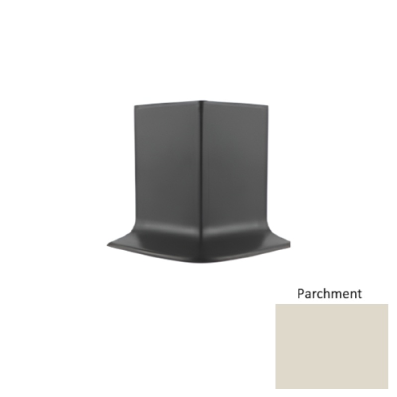 Roppe Pinnacle Parchment Rubber Long Toe Outside Corner - 4"