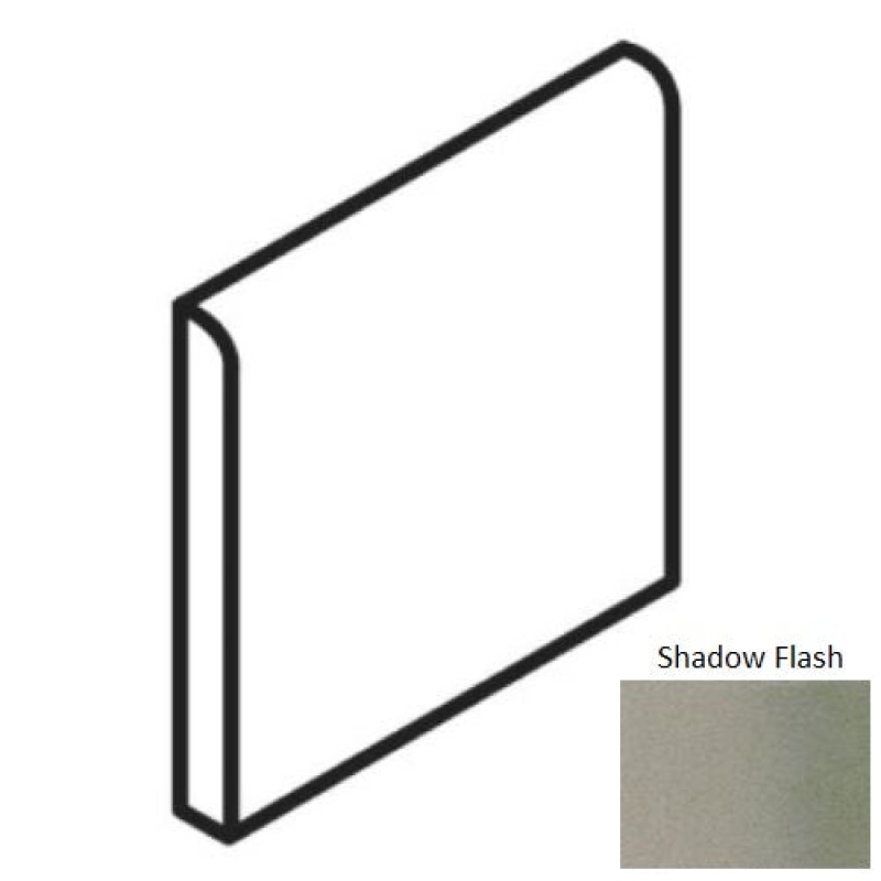 Quarry Naturals Shadow Flash 8" X 8" Bullnose Trim