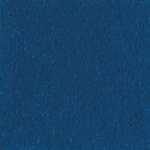 Standard Excelon Imperial Texture Genetian Blue Vinyl Composition Tile - Fast Start - 12" x 12"
