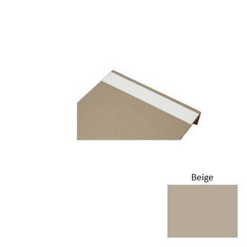 Beige Photoluminescent Rubber Stair Tread with Riser