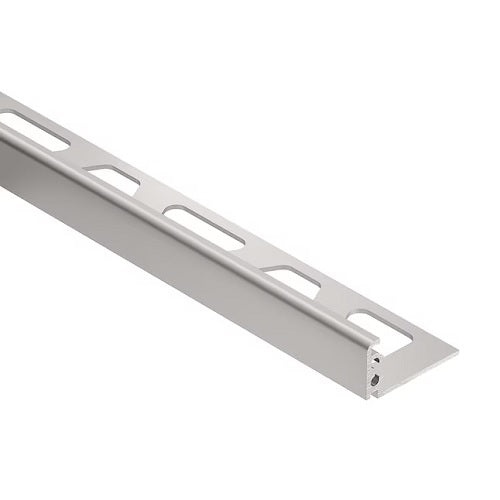 Jolly Profile Tile Edging Trim - Satin Anodized Aluminum - 1/2" x 98"