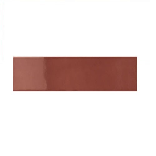 Back To Basics Rosa Antico Ceramic Tile - Glossy - 2" X 10"