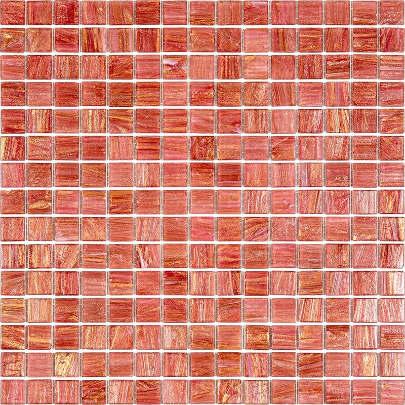 Alma Line Stella Ste11 Glass Mosaic - 0.8" x 0.8" - Glossy