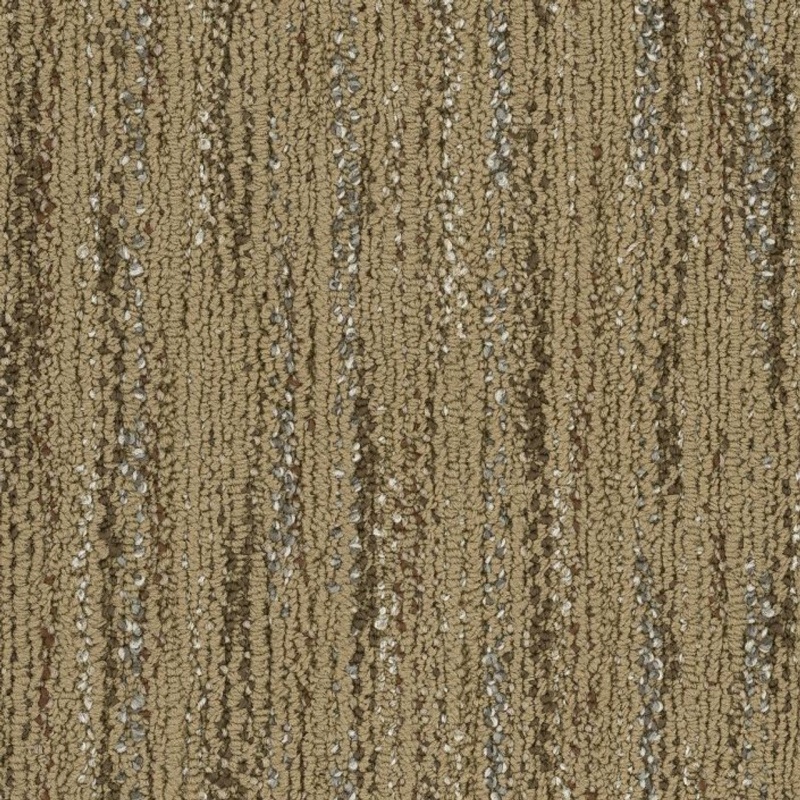 Clearance Sale! Natural Formations Layers Med Brown Nylon Carpet Tile - Pattern - 9" X 36"