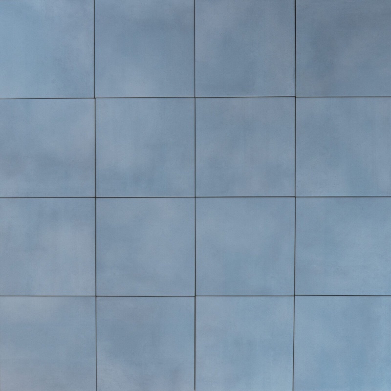 Aquarel Blu Porcelain Tile - Matte - 6" x 6"