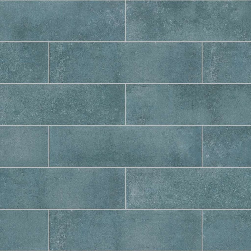 Noble Mint Ceramic Tile - Semi Polished - 3" X 12"