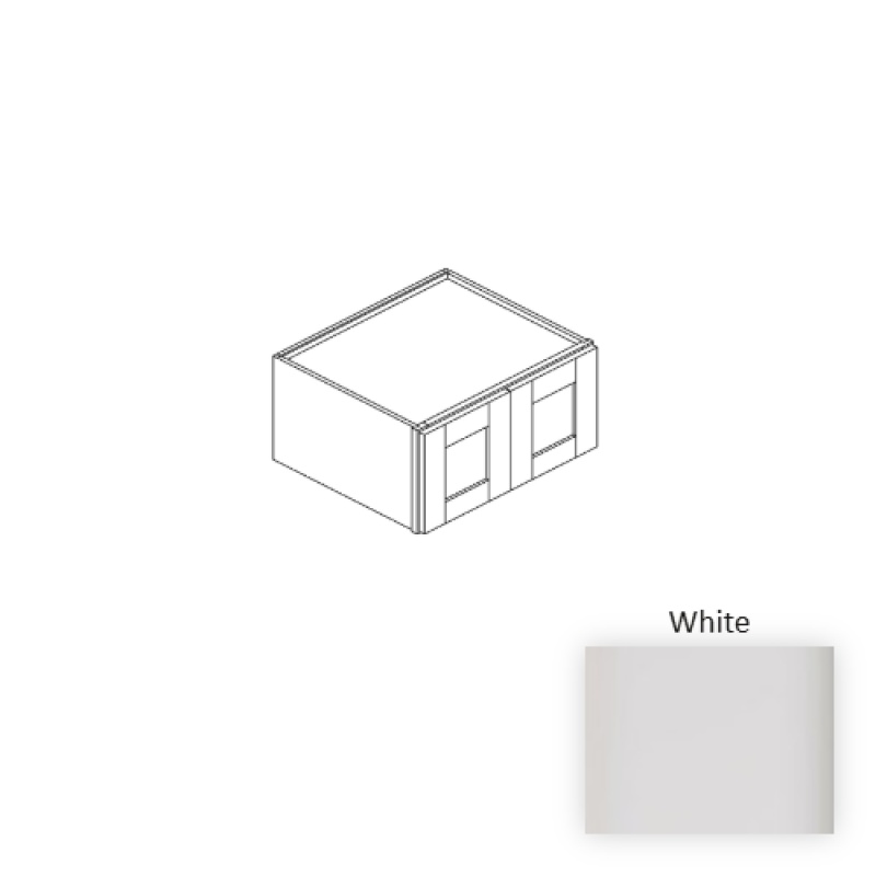 White Wood Kitchen Wall Cabinet