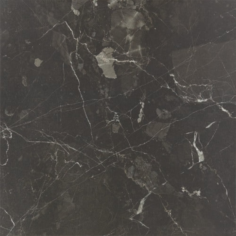 Savoir Noir Polished Porcelain Tile 24" x 24"