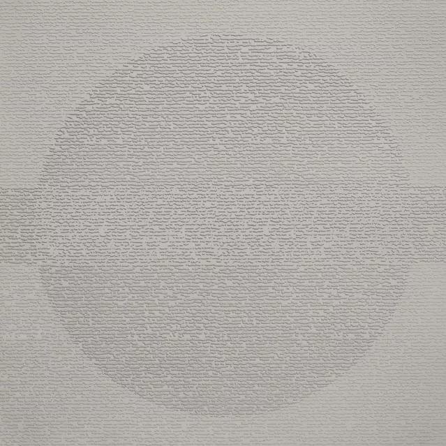 Johnsonite Whispering Mist Round A Bout Circulinity Rubber Tile - Textured - 24" X 24"