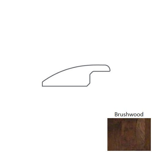 Brushwood Hardwood Moulding / Trim - 2" X 78" Overlap Reducer - Hand Scraped