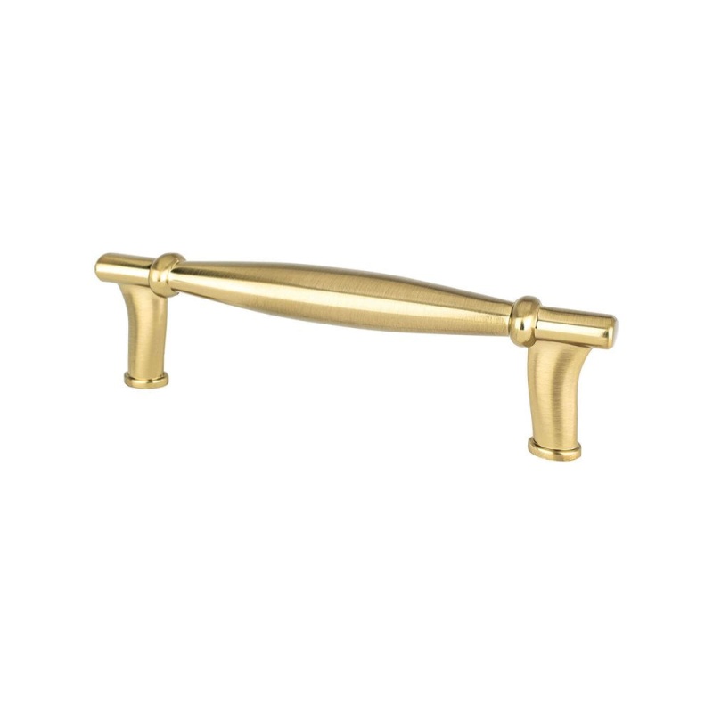 Berenson Dierdra Zinc Bar Pull - Modern Brushed Gold
