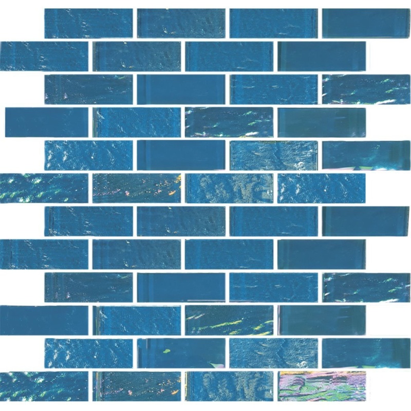 Aquatica Nautical Bimini Blue Glass Mosaic